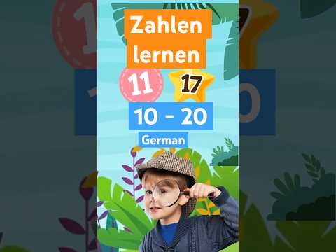 Zahlen lernen 10 bis 20 - Zahlenlied - Kindermusik - counting in german kids - numbers Tamil -Flappi