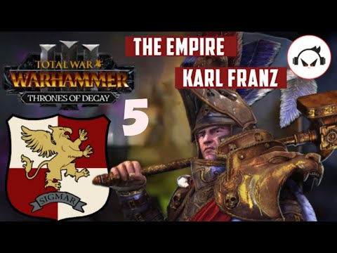 HEINRICH KEMMLER ARMY CRUMBLE'S INTO DUST - Total War: Warhammer 3 [IE] Part 5 KARL FRANZ Campaign
