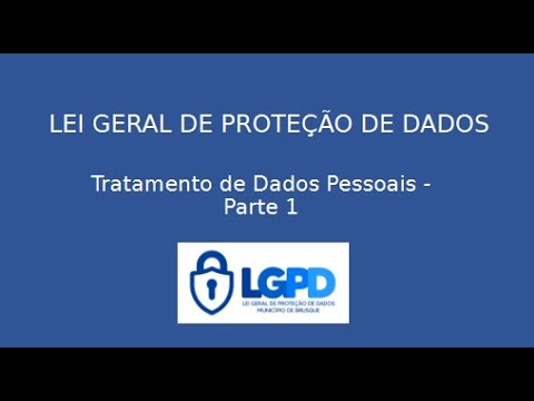4- Tratamento de Dados Pessoais - Parte 1