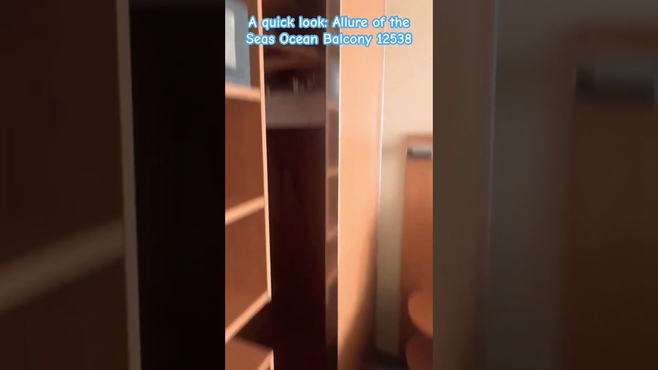 Allure of the Seas - Cabin 12538 - Video 2
