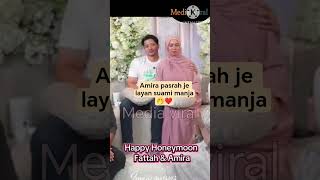Download lagu Amira pasrah je layan suami manja🤭❤️ #mediaviral #fattahamin #amiraothman mp3