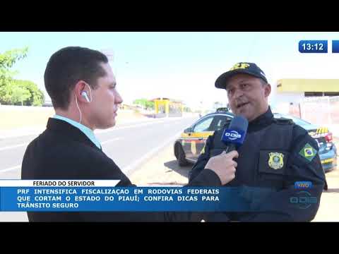 O DIA NEWS (28.10) PRF: movimento nas rodovias federais