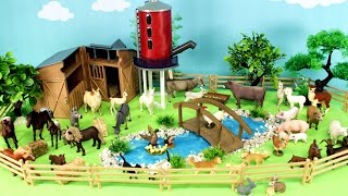 Fun Farm and Barn Animal Families Figurines
