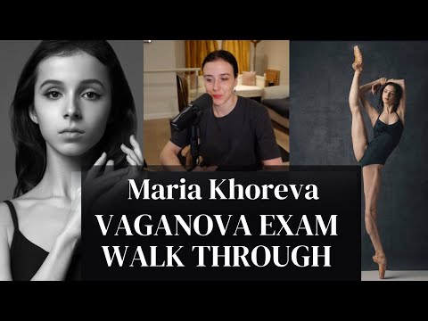 Analysing Maria Khoreva Graduation Exam Vaganova