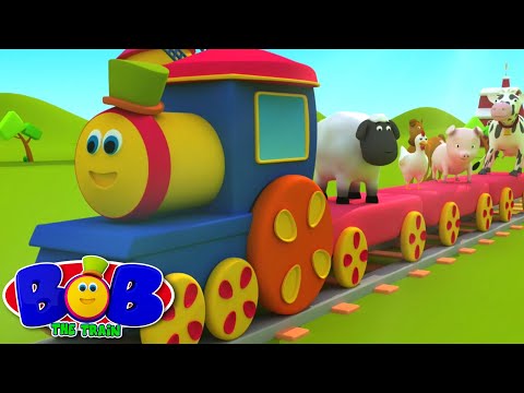Bob The Train | Went To The Farm | Old MacDonald | Animal Sound Song by Bob The Train