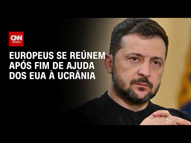 Europeus se reúnem após fim de ajuda dos EUA à Ucrânia | WW