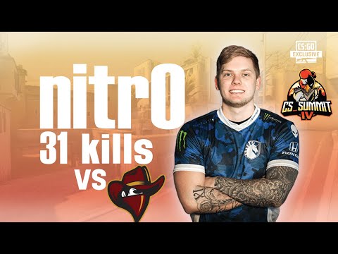 CS:GO POV - nitr0 31 kills vs Renegades on Dust2 @ cs_summit 4