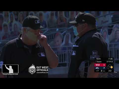 Non-Ejection - Umpire Hunter Wendelstedt, Crew Chief Joe West Order Removal of Nats GM Mike Rizzo