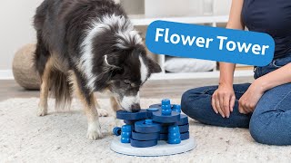 Dog Activity Flower Tower Strategiespiel für Hunde von TRIXIE Heimtierbedarf #32000