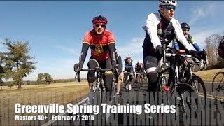 preview picture of video 'Greenville Spring Training Series 40+ Masters Race'