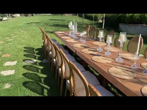 İstanbul Ahşap Masa Sandalye Kiralama Fiyatları