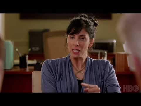 Close-up from the HBO trailer: hand-drawn book-cover style main titles flipping open