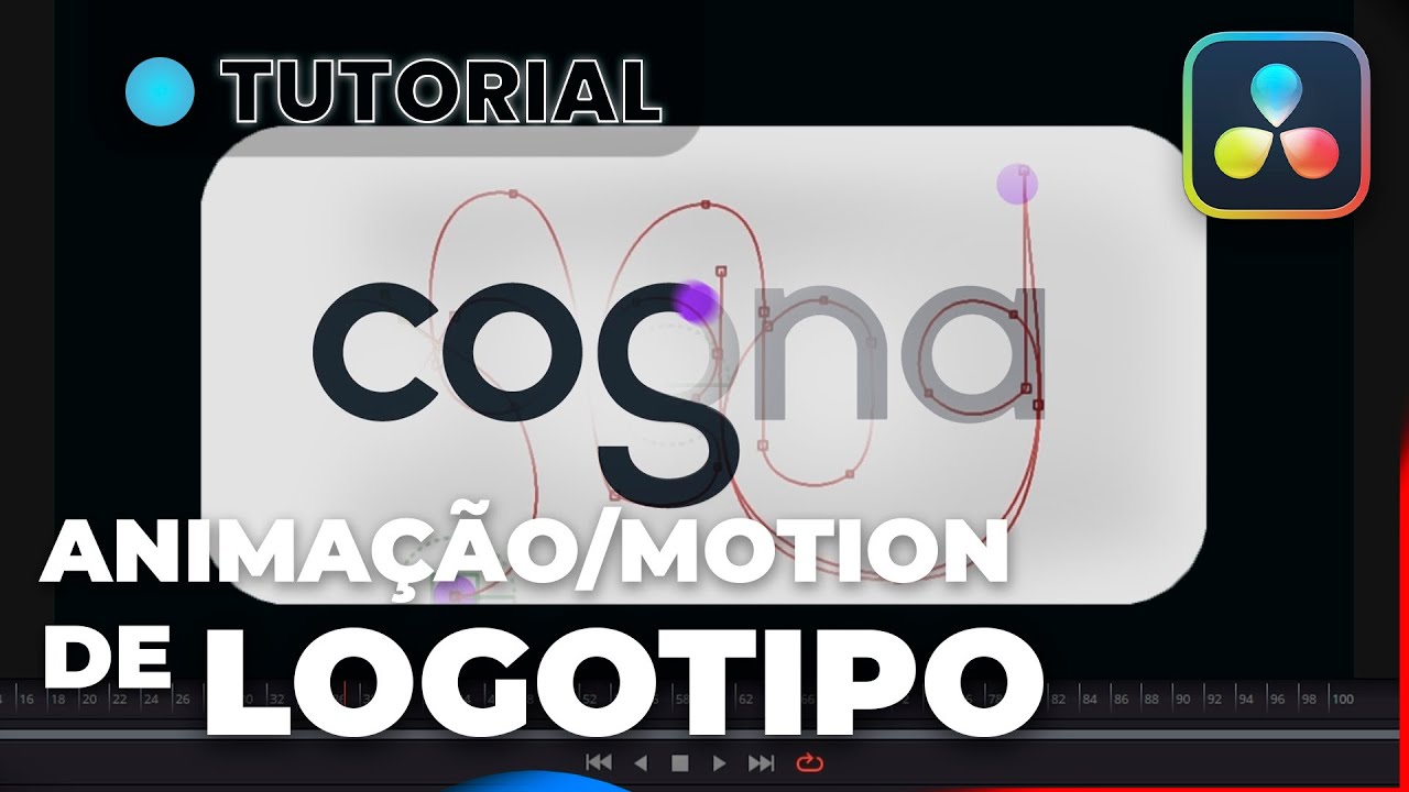 ANIMAÇÃO DE LOGOTIPO Fácil e com Estilo  - Tutorial DaVinci Resolve