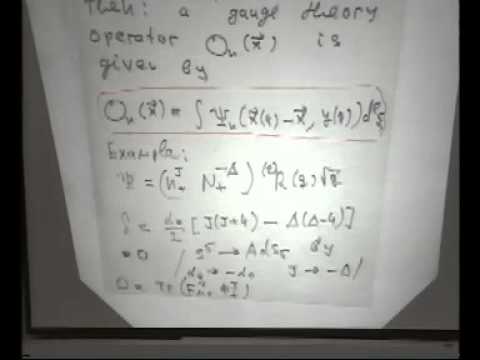 Alexander Polyakov - Old and new aspects of the gauge: strings correspondence