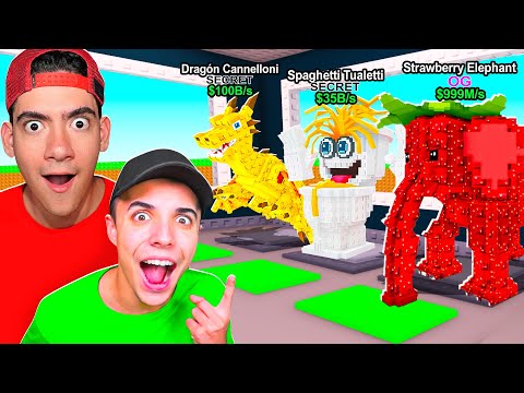 Mejoré la BASE de THEDONATO con Brainrots OG en Steal a Brainrot! 😱