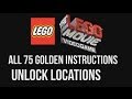 ALL 75 Golden Instruction Pages Guide The LEGO Movie Videogame