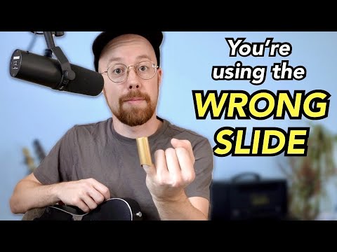 Doing This Makes Slide Guitar WAY Easier