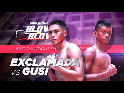 Perlito Exclamada Jr. vs Ramil Gusi | Manny Pacquiao presents Blow by Blow | Full Fight