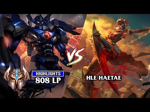 [KR] 13.20 - CHALLENGER AATROX ''Bwipo'' vs CHALLENGER PRO PLAYER CAMILLE ''Haetae"