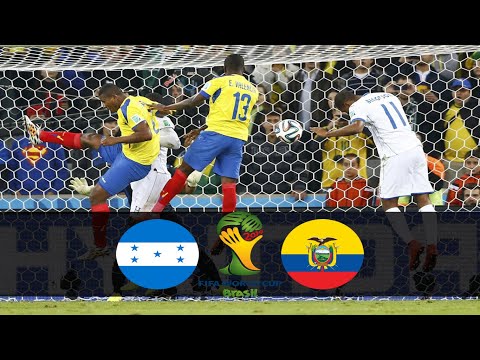 Honduras vs Ecuador 2014 FIFA World Cup Brazil Match 26