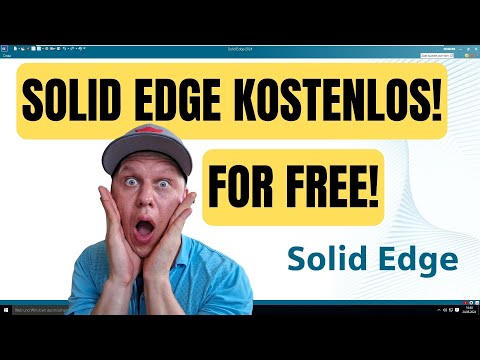 Solid Edge legal gratis? Das geht wirklich! | so geht's | deutsches Tutorial