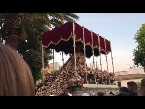 La Luisiana (Sevilla) Viernes Santo 2017 Virgen de los Dolores. Banda de Músic El Carmen de Dúrcal.