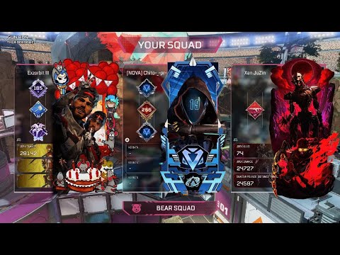 Apex Legends_ a lil gun run to warm before  rank😏😏😏✌️