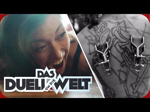 Charlotte Roche: Extreme Bungee Jumping with Titanium Hooks | PREVIEW | Duel Around the World | P...