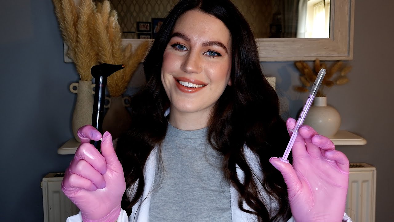 ASMR | Ear Exam & Ear Cleaning Roleplay