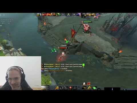 "A Genius" "This guy never misses "-Topson appreciates teammate Pudge during the whole match