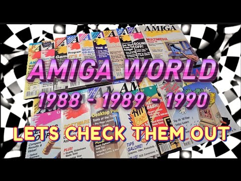 Amiga World Magazines: The Apex Years 1988–1990 🔥