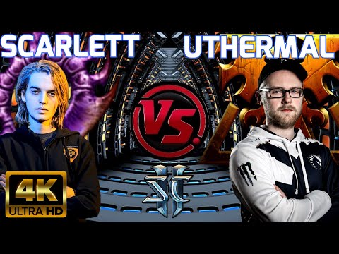 Starcraft 2: uThermal [T] v Scarlett [Z] - Best of 3, IEM Katowice, in Ultra High Def (4K)