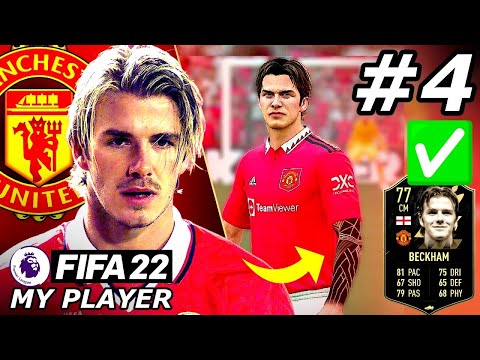 WE *UNLOCKED* TATTOOS!!😱 - FIFA 22 Beckham Player Career Mode EP4