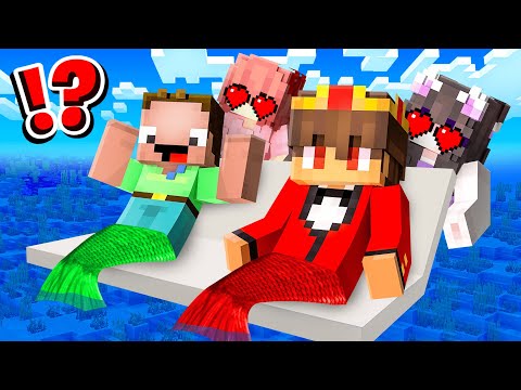 Semlaki und Billy Werden MEERJUNGFRAUEN Challenge in Minecraft!