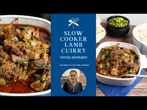 Slow Cooker Lamb Curry - Indian Lamb Curry