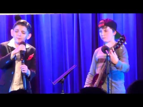 Luca Padovan with Jersey Sullivan, Ethan Khusidman-Faithfully