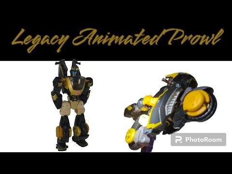 Talk a-Bot reviews 024: Transformers Legacy Animated Deluxe PROWL!!!