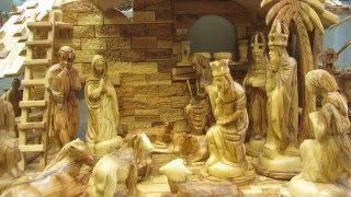 preview picture of video 'Bethlehem Nativity Souvenirs - Hand Carved Olive Wood'