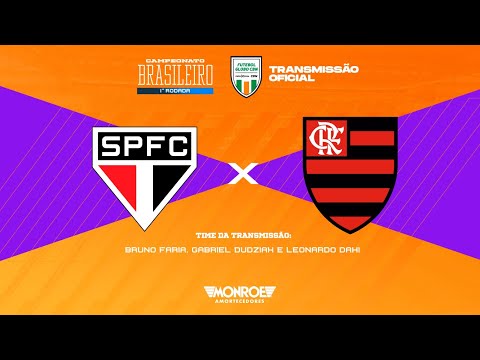 SÃO PAULO X FLAMENGO - AO VIVO - PAULISTÃO - Narração: Bruno Faria - Futebol Globo CBN