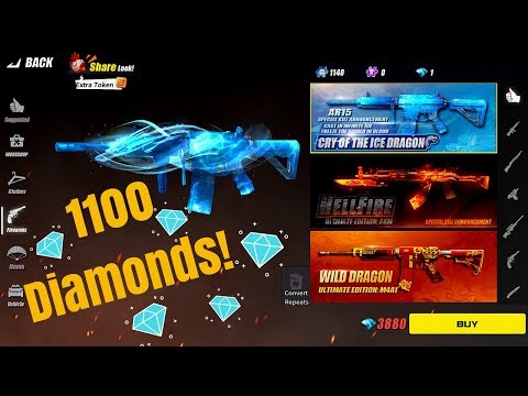 1K DIAMOND SUPPLY CRATE OPENING | + 40K COINS | ICE DRAGON PACK OPENING (RULES OF SURVIVAL)