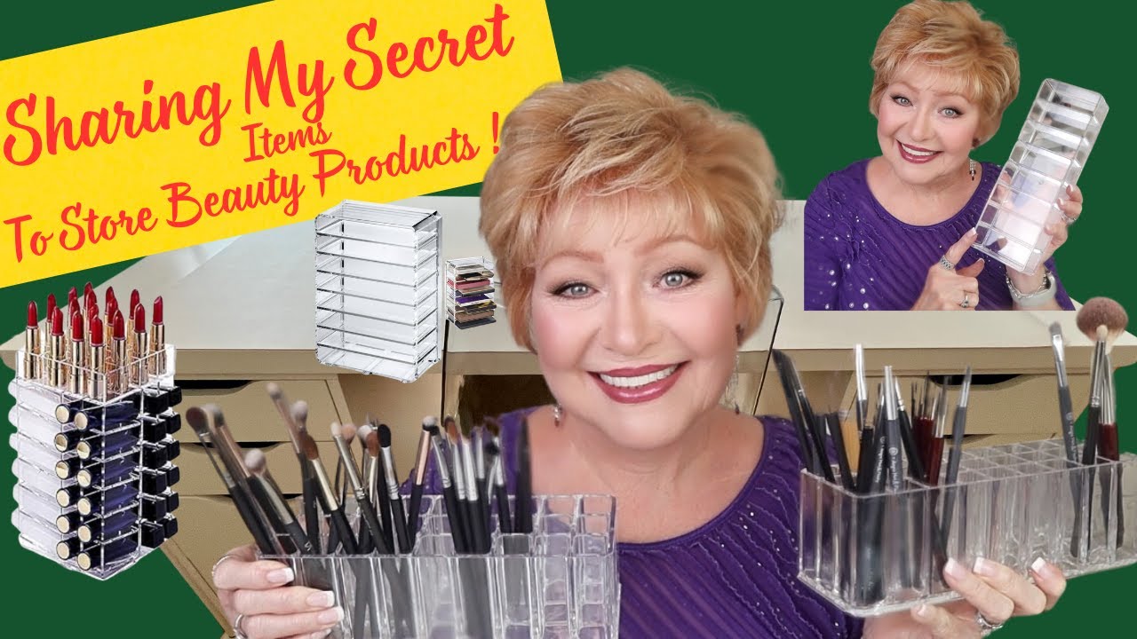 7 WAYS TO STORE BEAUTY PRODUCTS Organizing My Makeup #makeuporganization #makeupholders