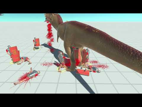 Romanus vs dinosaurs - Old Animal Revolt Battle Simulator