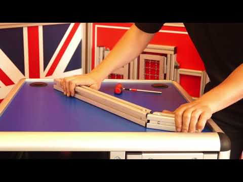 KJN: BIEGBARER QUICK CONNECTOR FÜR ALUMINIUMPROFIL