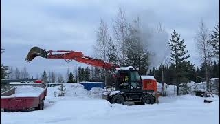 Hitachi ZX 170 W Wheeled excavator with tipper wagon and a wheel excavator for sale - Image 5 | Machineryline GB Hitachi ZX 170 W Wheeled excavator with tipper wagon and a wheel excavator | Image 5 - Machineryline