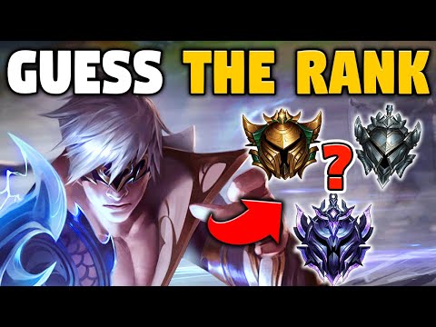 I played 1v1s against my fans then guessed their ranks