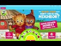 PBS KIDS Daniel Tiger New Neighbor Homepage Takeover