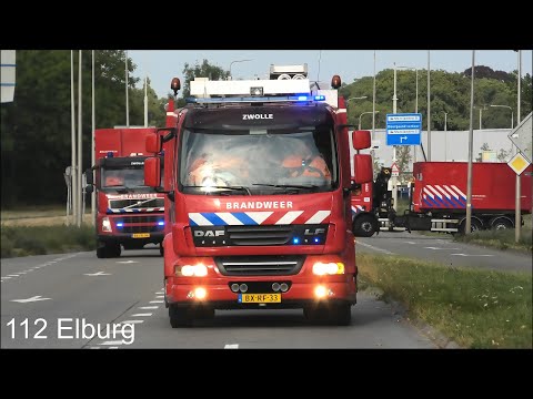 [PRIMEUR & Uitruk + Opkomst] PRIO 1 STH Team Oost met spoed naar een gasexplosie in Zutphen