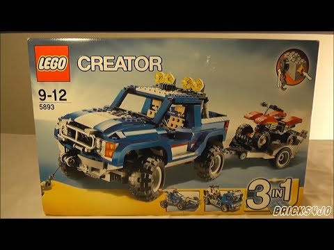 LEGO 5893 Creator Geländewagen mit Quad - Review deutsch -