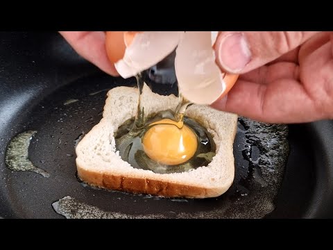 Toast mit Ei in der Pfanne - Top 5 Toast Rezepte