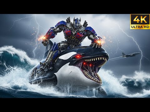 🔥 Optimus Prime vs Decepticon Killer Whale | Final Sea Battle – Ep 18